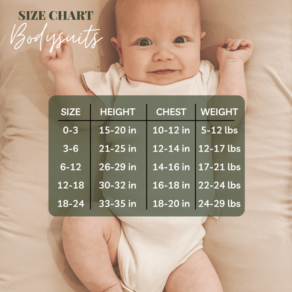 Little Brother Clay Organic Cotton Baby Bodysuit Short Sleeve